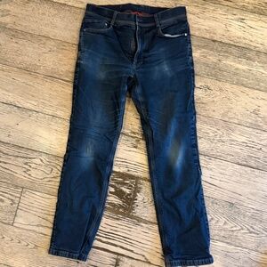 L.L. Bean Flannel Lined Jeans 32x30 EUC